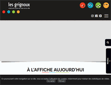 Tablet Screenshot of grignoux.be